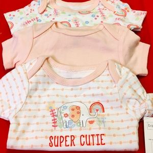 NWT 3piece onesies set